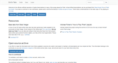 Desktop Screenshot of emilstabs.org