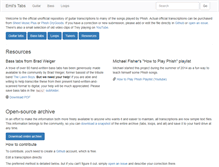 Tablet Screenshot of emilstabs.org